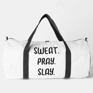 De Sport Christian Gym Sac Sweat Pray Slay