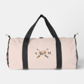 De Sport Fleurs Boho et Sac à Monogramme Fléché (Recto)