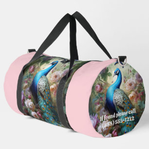 De Sport Grand sac fourre-tout Paon Arc-en-ciel