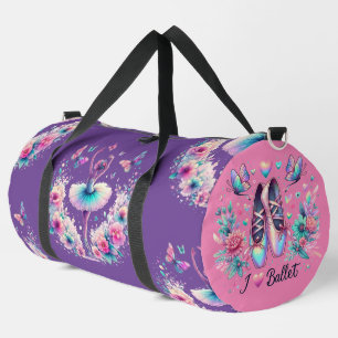 De Sport I Love Ballet Ballerina Dance Grand Duffel Sac