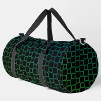 Imprimer le sac à couture noir vert