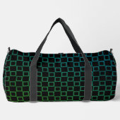 De Sport Imprimer le sac à couture noir vert (Recto)
