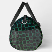 De Sport Imprimer le sac à couture noir vert (Droite)