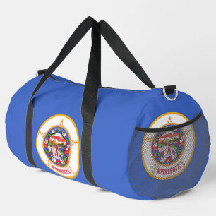 De Sport Imprimer Sac à coudre avec drapeau du Minnesota, U
