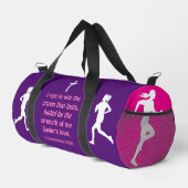 De Sport Lancer le sac à double course (Coin droit)
