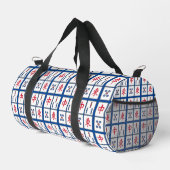De Sport Mahjong Carreaux Design Duffel Sac (Coin droit)