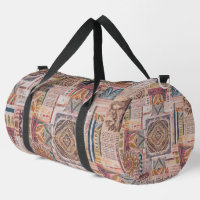 Mandala Patchwork Duffle sac
