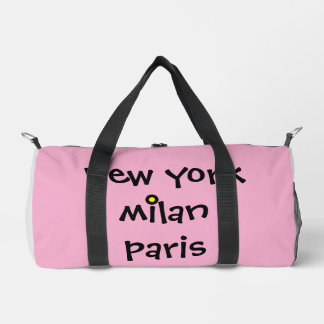 De Sport New York Londres Milan Ibiza Duffle Travel Gym Sac