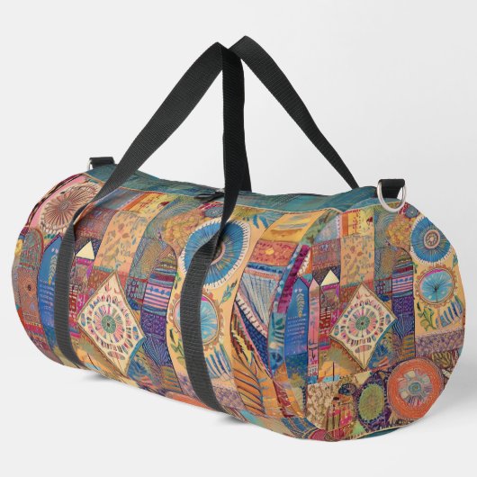 De Sport Patchwork Mandala Duffle sac (Coin gauche)