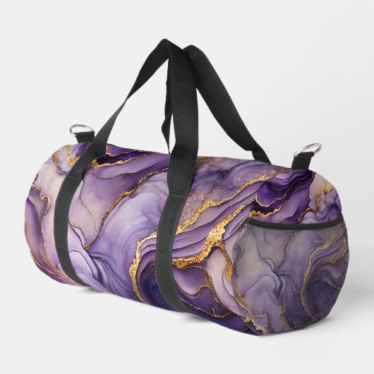 De Sport Petit sac à double marbré violet (Coin droit)