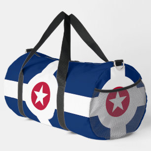 De Sport Print Cut Sac à coudre avec le drapeau d'Indianapo