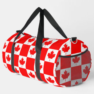 De Sport Sac à coudre avec impression du drapeau du Canada
