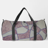 De Sport Sac à coudre et découper avec impression violette (Verso)