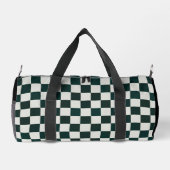 De Sport Sac à double blanc noir personnalisé (Verso)