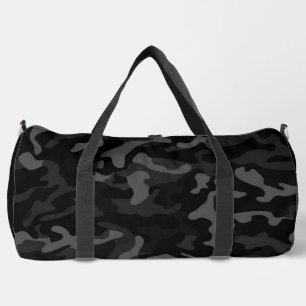 De Sport Sac à double camouflage noir