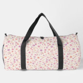 De Sport Sac À Double Modèle Floral Rose Et Violet (Verso)