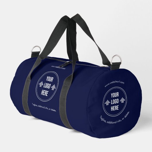 De Sport Sac à double pour entreprise sur mesure minimum (Coin gauche)
