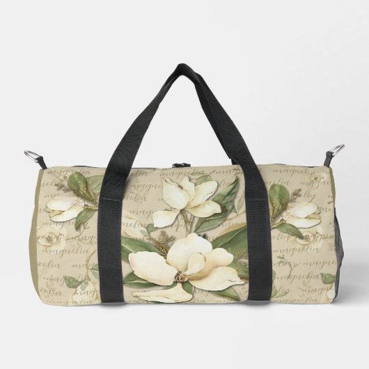 De Sport Sac à duffel à impression florale Magnolia (Recto)