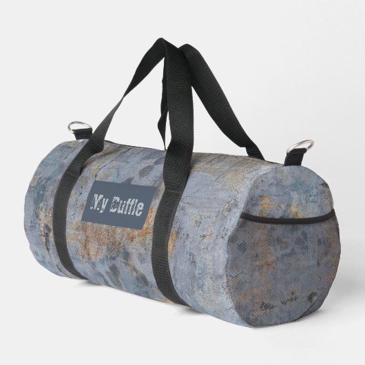 De Sport Sac à duffet gris Grunge (Coin droit)