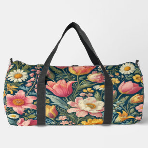 De Sport Sac à feutre en fleurs botaniques