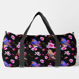 De Sport Sac à gros duffel pour les oiseaux et les fleurs