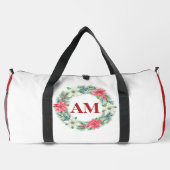 De Sport Sac à monogramme floral modifiable - Initiale pers (Verso)