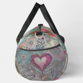 De Sport Sac Abstrait à double coeur rose (Droite)