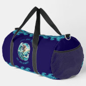 De Sport Sac bleu Duffel avec design Sirène (Coin droit)