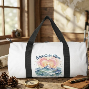 De Sport Sac cabas montagne aquarelle Adventure Mom