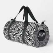 De Sport Sac double en noir et blanc chic (Coin droit)