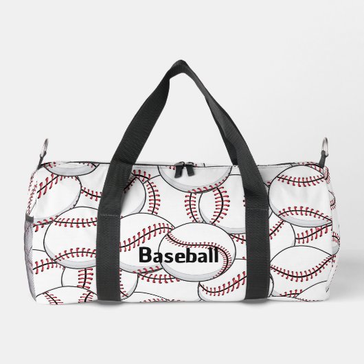 De Sport Sac en duffel Design Baseballs (Verso)