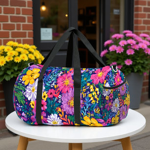 De Sport Sac fourre-tout floral vibrant