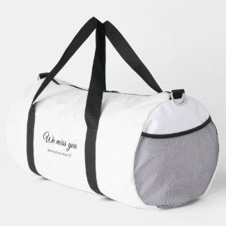 De Sport Sac fourre-tout "Nous vous regrettons" – Cadeau es