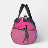 De Sport Sac "Hor Rose" Plaid Duffel (Droite)