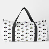 De Sport Sac Iris Violet et Blanc Duffel Bat (Recto)