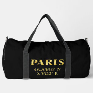 De Sport Sac Lux Gold Paris Latitude & Longitude Duffin