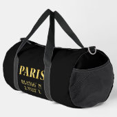De Sport Sac Lux Gold Paris Latitude & Longitude Duffin (Coin droit)