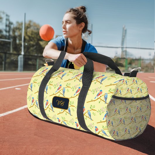 De Sport Sac marin jaune à col bleu