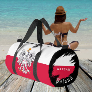 De Sport Sac Pologne, Varsovie, voyage, Drapeau Polonais