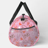 De Sport Scribblé Love Hearts Duffel Sac (Droite)