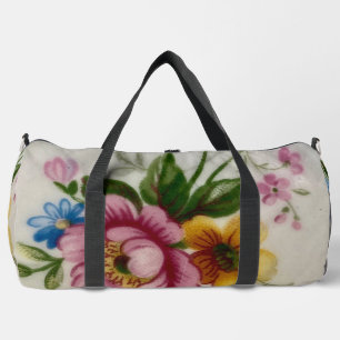 De Sport Tea Cup Floral Bouquet Duffle Sac