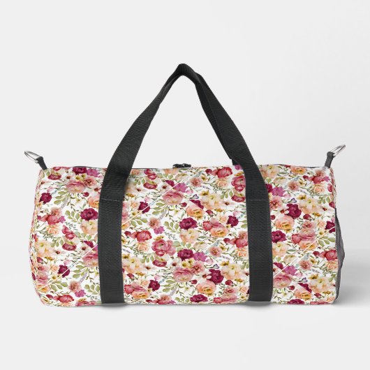 De Sport Whimsical Chic élégant floral Duffson sac (Recto)