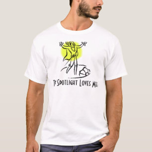 De Spotlight houdt van me. w/KBP achteraan T-shirt
