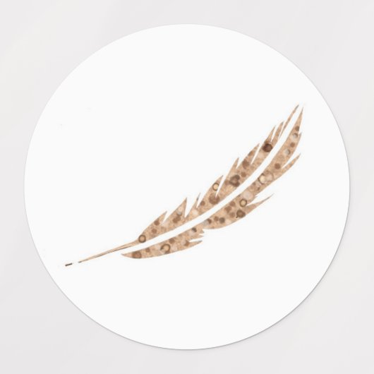 .De Sproeten Feather labels (Design 1)