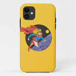De Sprongen van Supergirl in Ruimte iPhone 11 Hoesje