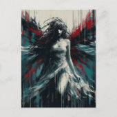 De sprookjesachtige glitch briefkaart (Voorkant)