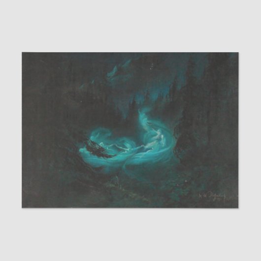 De Sprookjesdans Tissuepapier (Voorkant)