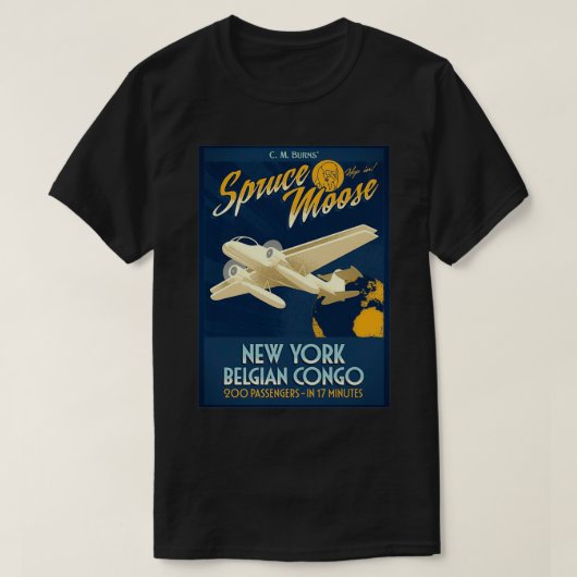 De Spruce Moose T-shirt (Design voorkant)