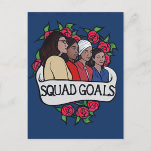 "De Squad" Briefkaart
