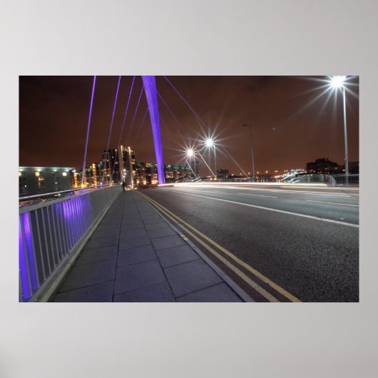 De Squinty Bridge, Glasgow Poster (Voorkant)